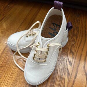 EYTYS Mother White with Purple Accent Sneakers